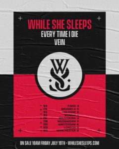 While She Sleeps Paris 2020