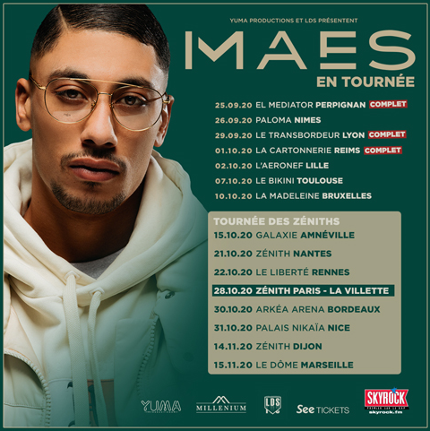 maes tournée