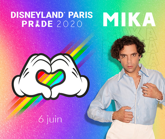 Mika Disneyland Paris Pride 2020