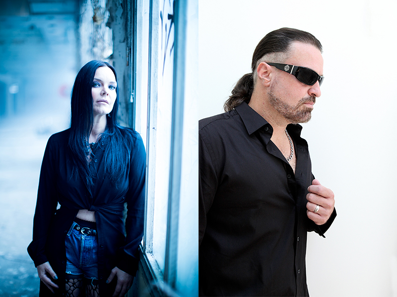 Anette Olzon et Russel Allen