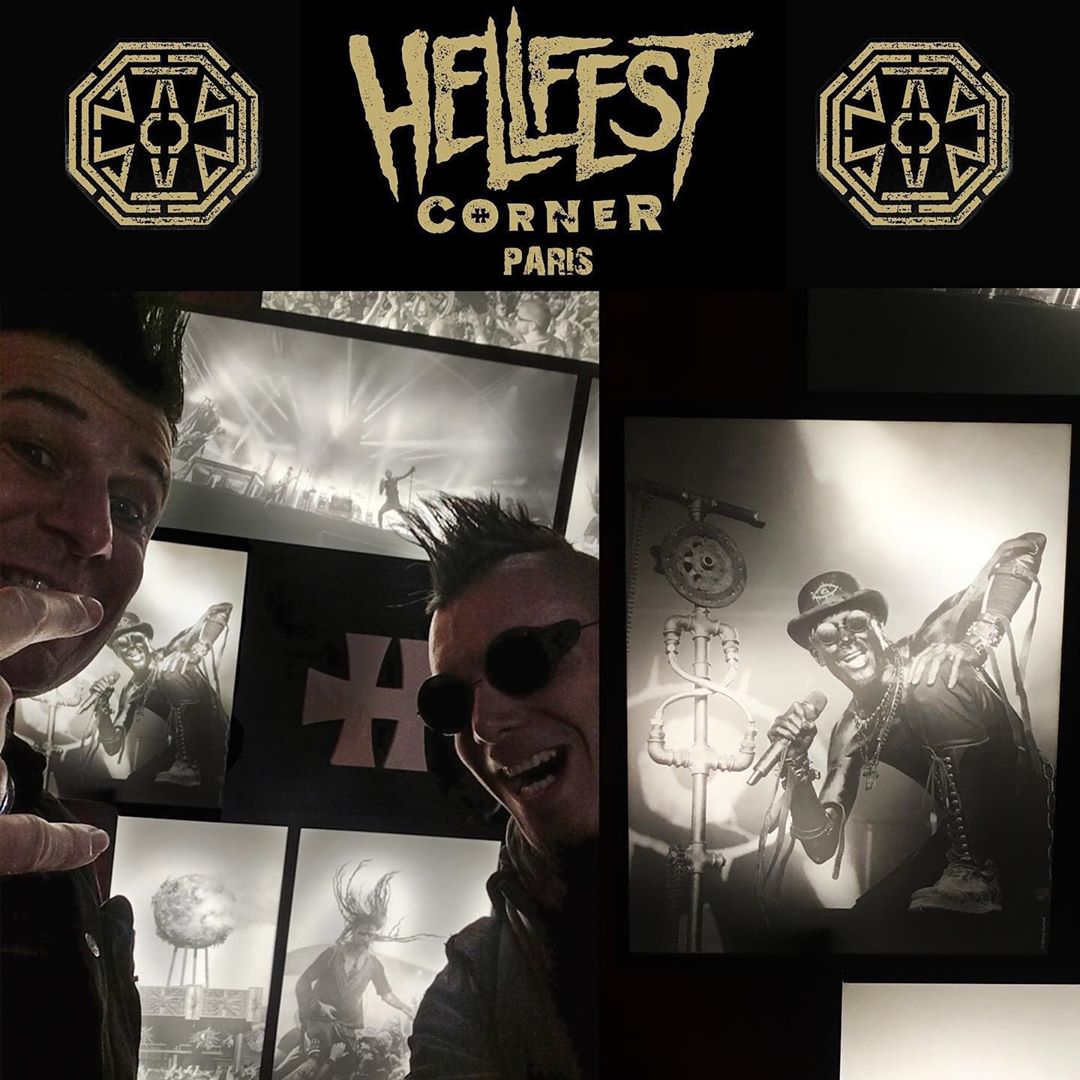 Etienne et Brun'o au Hellfest Corner