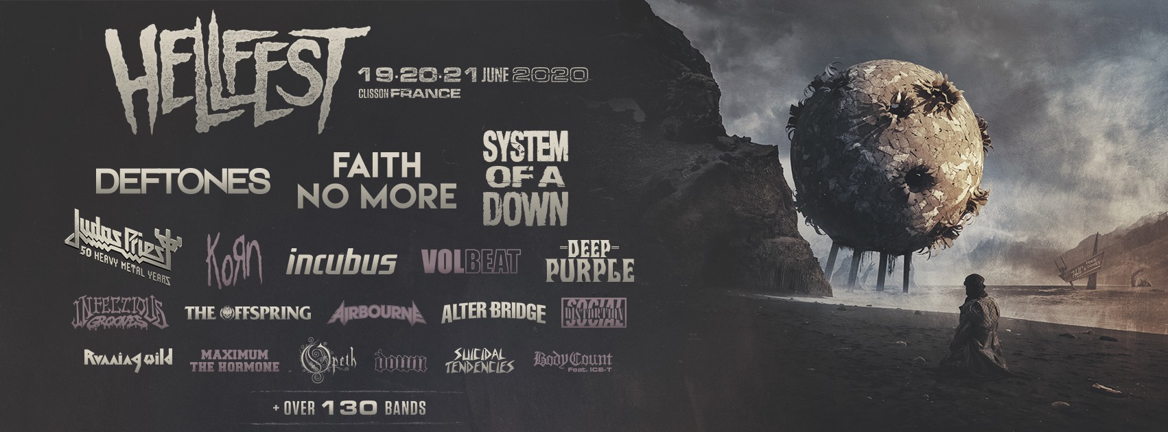 Line-up 2020 du Hellfest