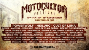 Headliners du Motocultor 2020