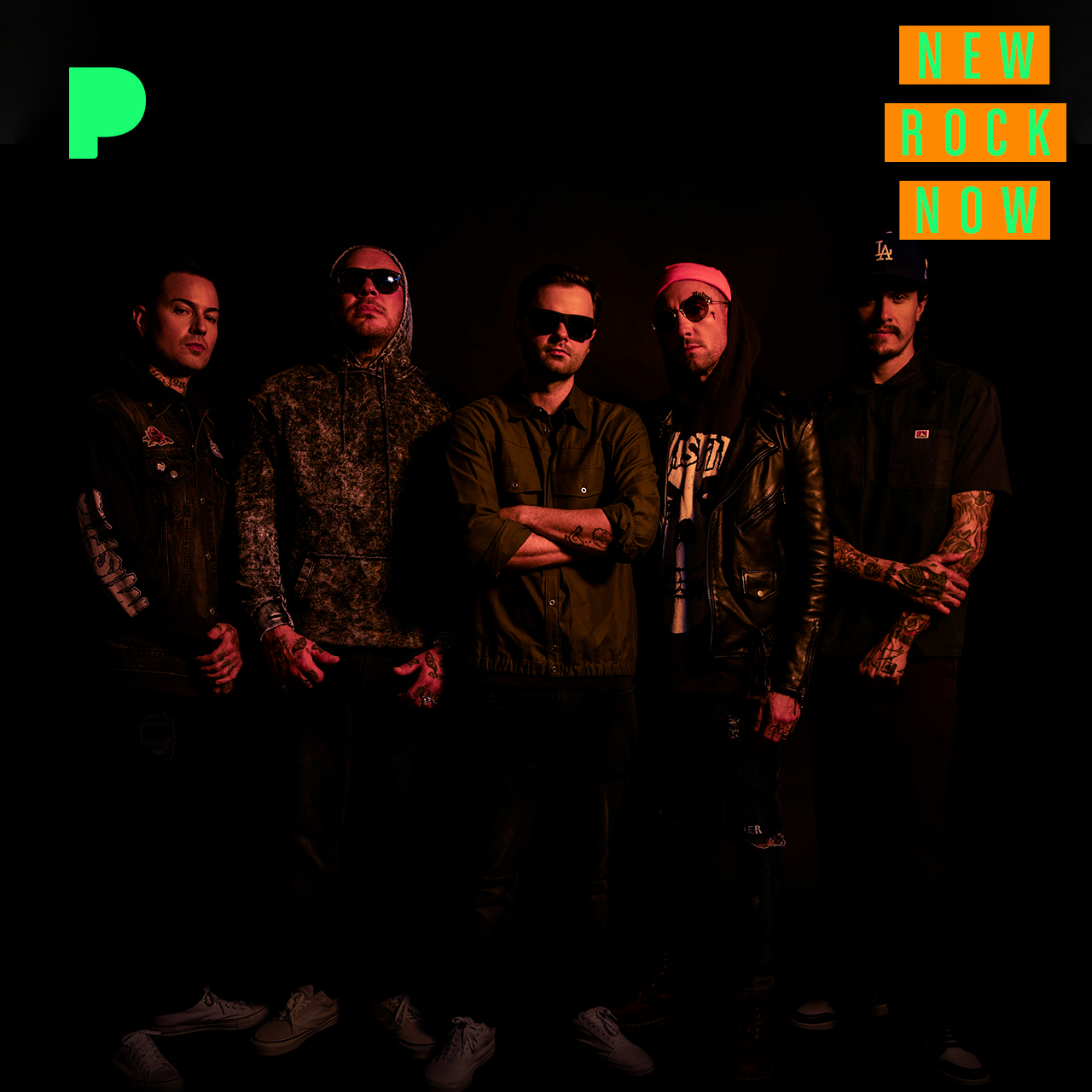 Les membres d'Hollywood Undead