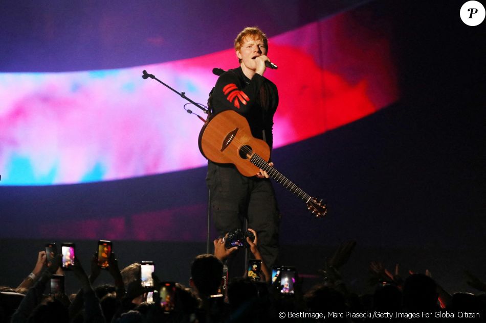 Global citizen live paris Ed Sheeran