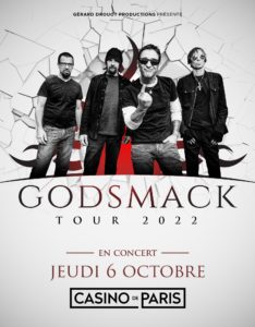 Godsmack au Casino de Paris