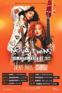 nova twins singles tournee