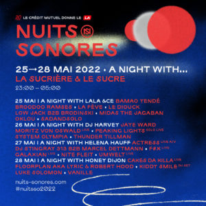 programmation night nuit sonore 2022