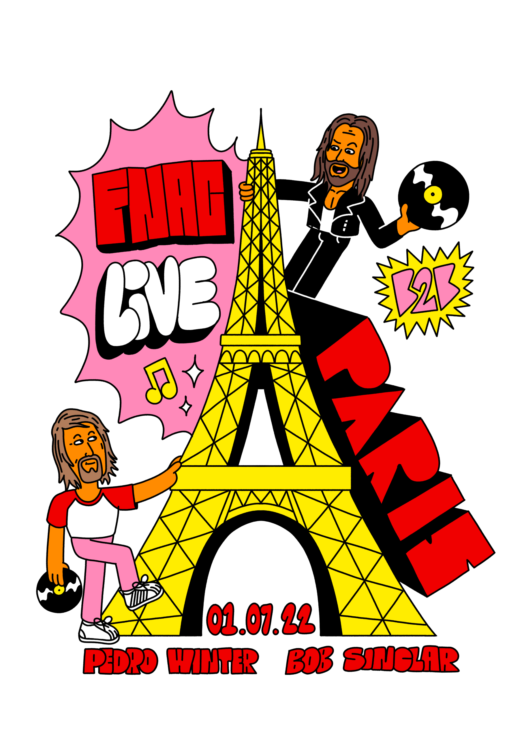 Bob Sinclar Pedro Winter Fnac Live 2022