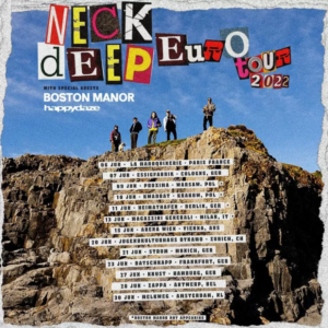 Neck Deep à la Maroquinerie à Paris