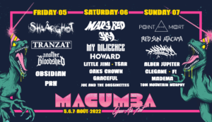 Running Order Macumba Open Air Festival