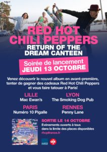 Soirée lancement Return Of The Dream Canteen