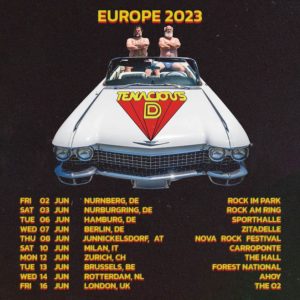 Tenacious D Europe 2023