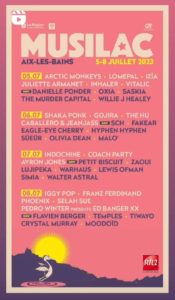Programmation Musilac 2023