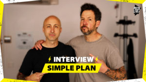 Simple Plan - Pierre et Jeff à Lyon pour le Slam Dunk