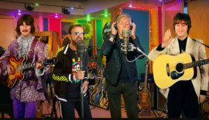 Image issue du clip Now and Then des Beatles, réalisé par Peter Jackson