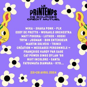 Printemps de Bourges 2024 programmation