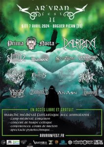 Ar Vran Fest - Affiche 2024