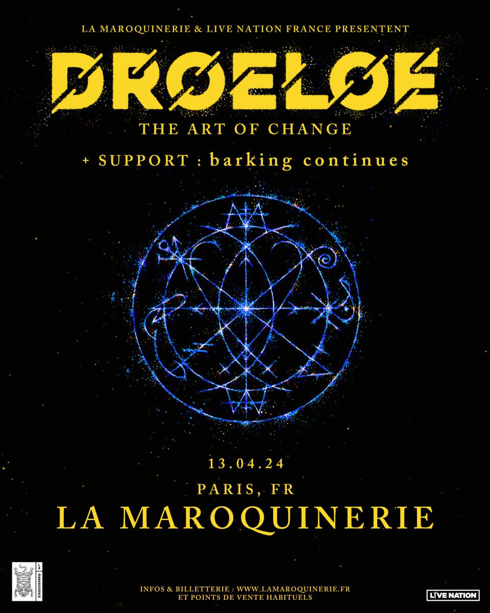 DROELOE affiche maroquinerie