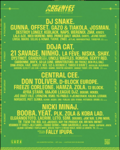 Line up Les ardentes 2024, 18e édition