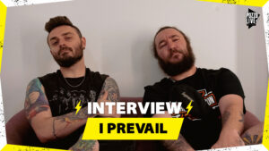 Eric Vanlerberghe et Dylan Bowman du groupe I Prevail
