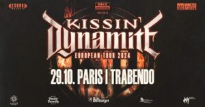 Kissin' Dynamite au Trabendo le 29 octobre 2024