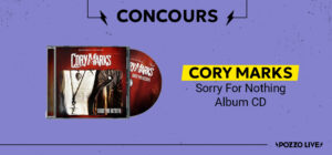 Gagne ton CD de l'album de Cory Marks