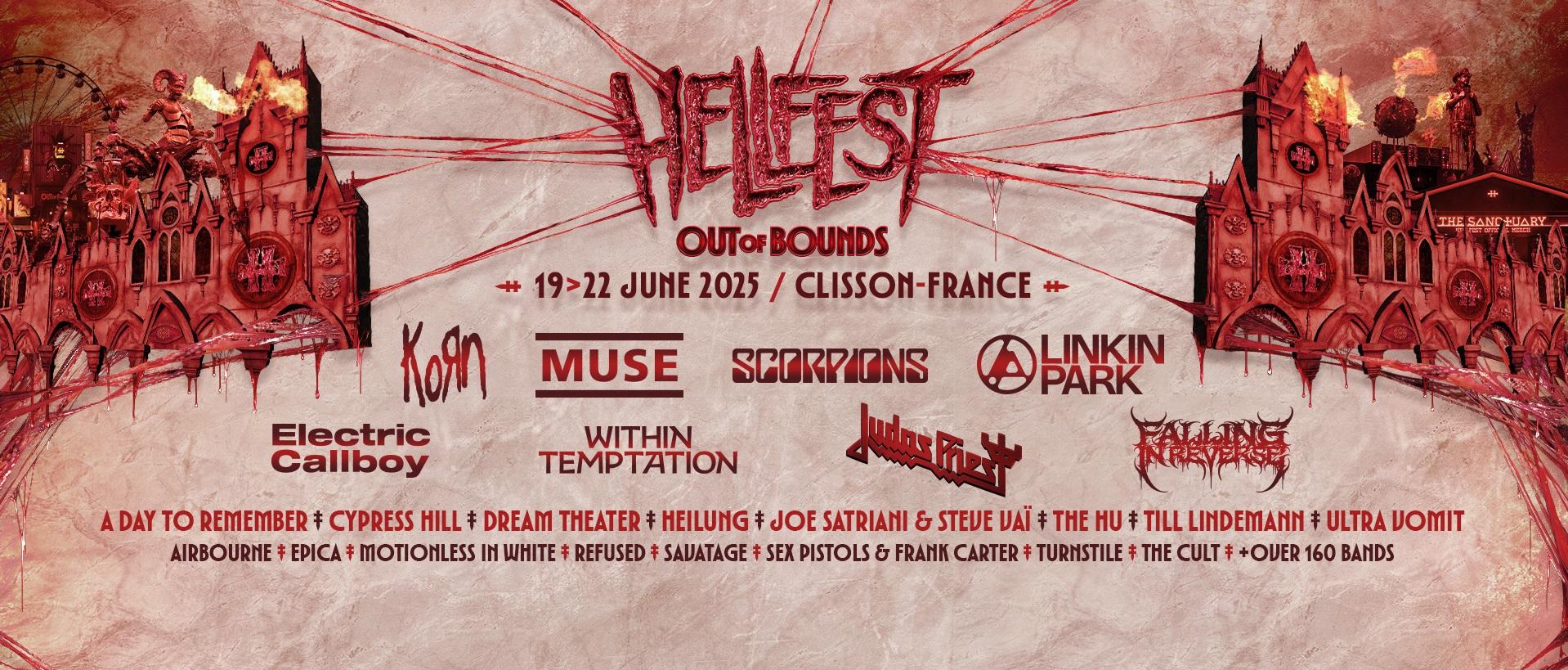 News | Hellfest 2025 : Une affiche éclectique entre rock et métal ...