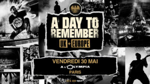 A Day To Remember à l'Olympia en 2025