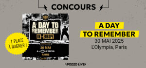 Gagne ta place pour A Day To Remember