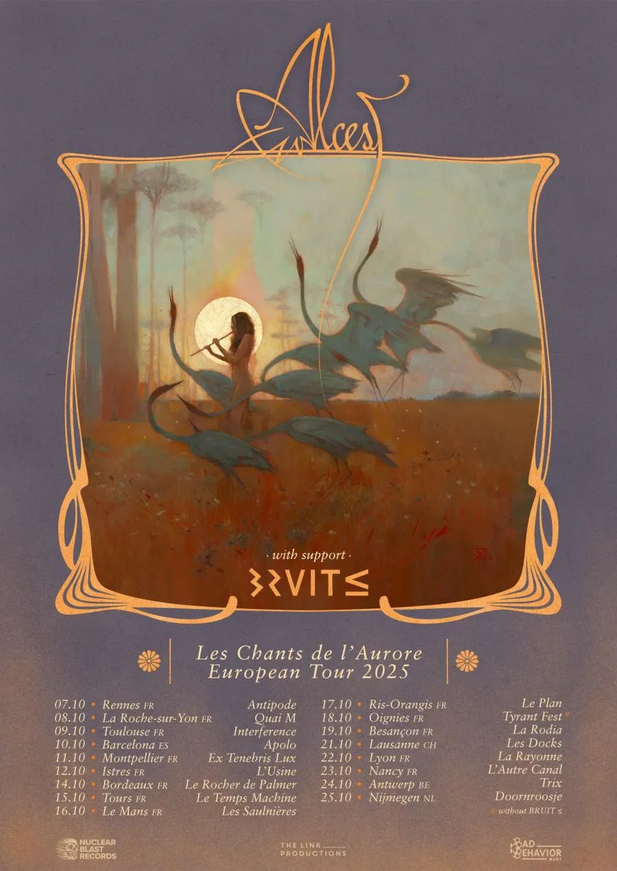 Alcest - Les Chants de l'Aurore - European Tour 2025