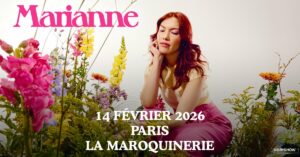 Marianne en concert à la Maroquinerie